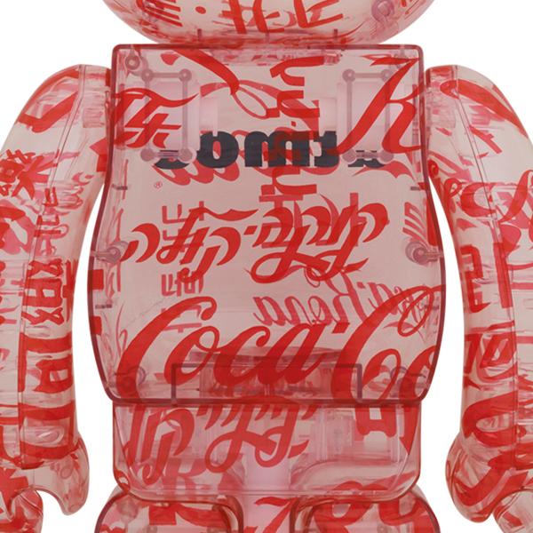 BE@RBRICK atmos × Coca-Cola 1000％ CLEAR BODY | MEDICOM TOY | 01