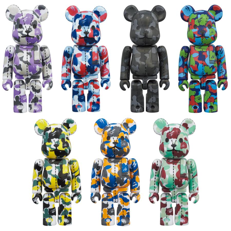 BE@RBRICK ベアブリック A BATHING APE シリーズ2 100% 未開封 7