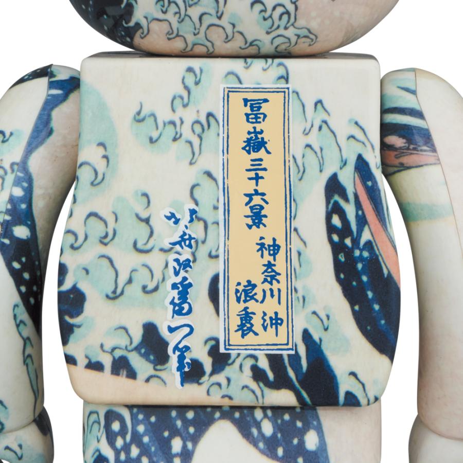 MEDICOM TOY - BE@RBRICK 葛飾北斎「神奈川沖浪裏」 100％ & 400％ MEDICOM TOY BE@RBRICK 葛飾北斎「神奈川沖浪裏」 100％ & 400
