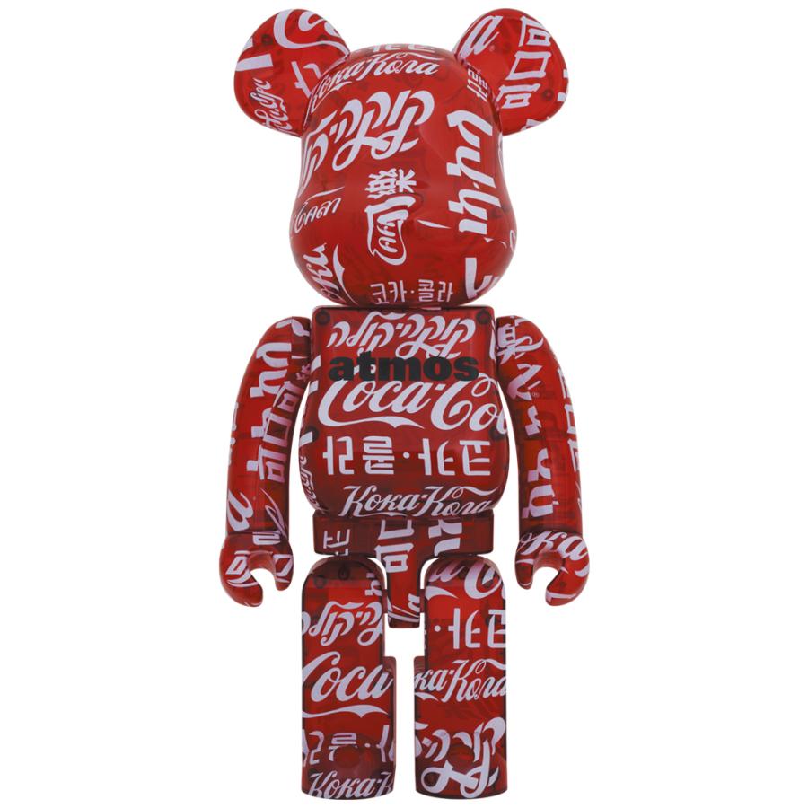 MEDICOM TOY（メディコム・トイ） BE@RBRICK atmos × Coca-Cola CLEAR