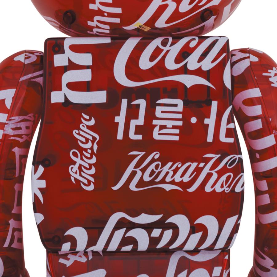 MEDICOM TOY（メディコム・トイ） BE@RBRICK atmos × Coca-Cola CLEAR
