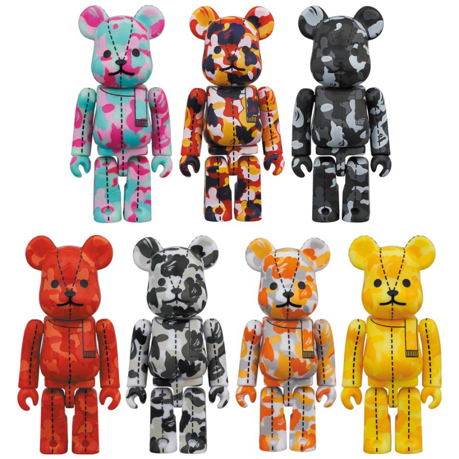 A BATHING APE(R) 28TH ANNIVERSARY BE@RBRICK BAPE CAMO #3 :4530956593531