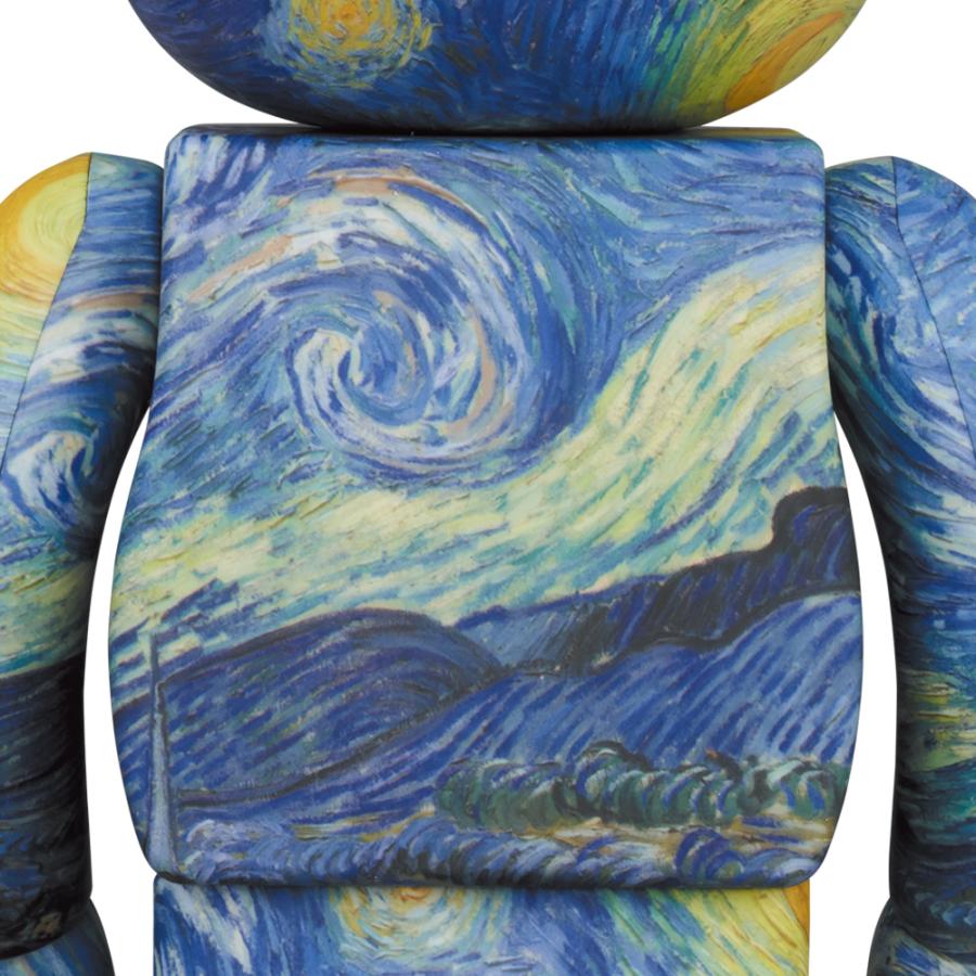 MEDICOM TOY - BE@RBRICK Gogh Starry Night 100% 400% 2個 Bearbrick Vincent van Gogh The Starry Night 100% & 400% Set - US