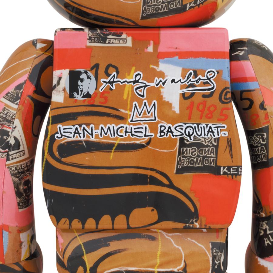 BE@RBRICK Andy Warhol × JEAN-MICHEL BASQUIAT #2 1000％ | MEDICOM TOY | 01