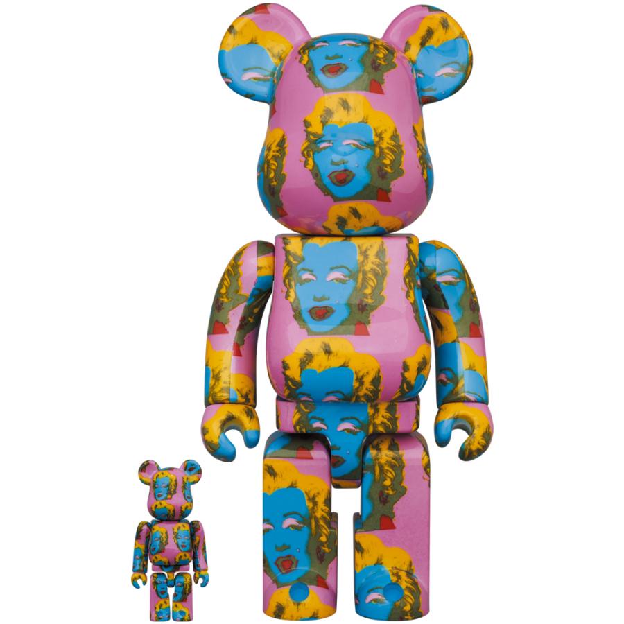 BE@RBRICK - ベアブリック BE@RBRICK マリリンモンロー 100% 400% 新品 MEDICOM TOY BE@RBRICK Andy Warhol Marilyn Monroe #2 100