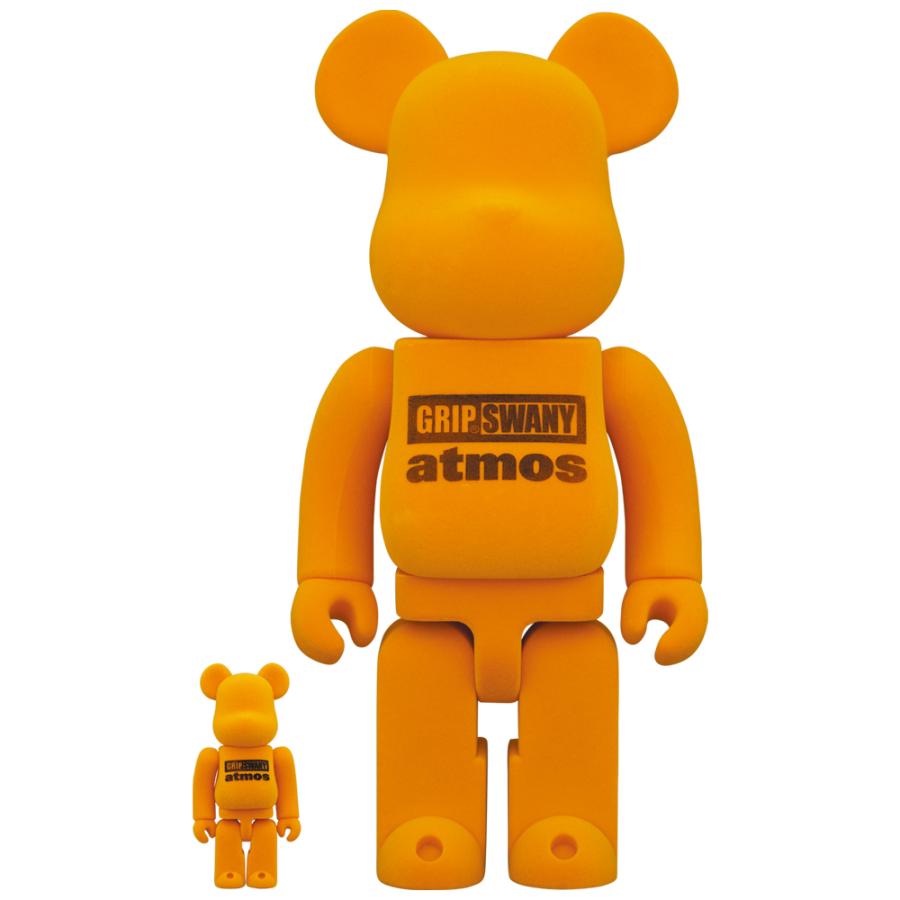 【メディコム・トイ公式】BE@RRBICK atmos × GRIPSWANY 100％ & 400％ | MEDICOM TOY