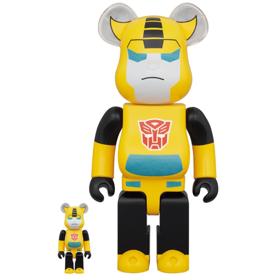 BE@RBRICK TRANSFORMERS BUMBLEBEE 100％ & 400％ | MEDICOM TOY