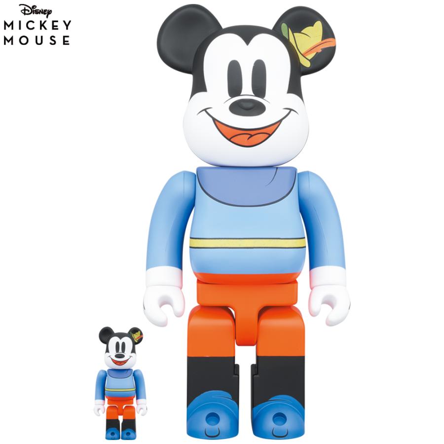 BE@RBRICK MICKEY MOUSE “Brave Little Tailor” 100％ & 400