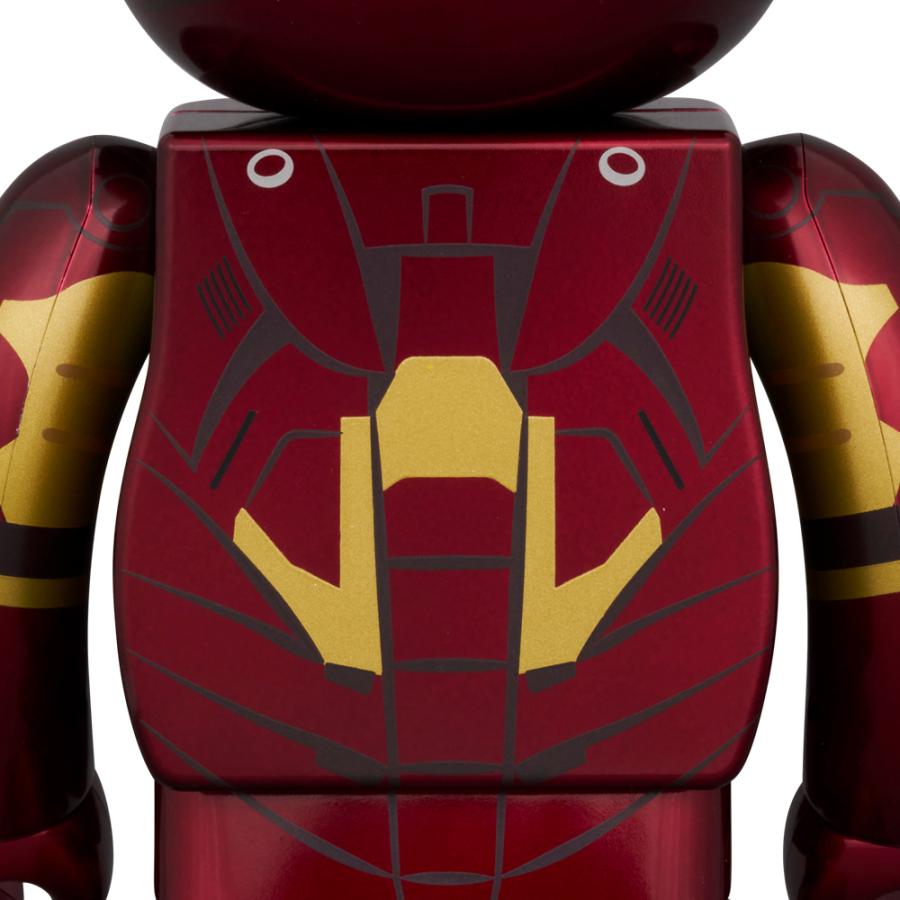 MEDICOM TOY BE@RBRICK IRON MAN MARK III 100% & 400 MEDICOM TOY BE@RBRICK IRON MAN MARK III 100% & 400