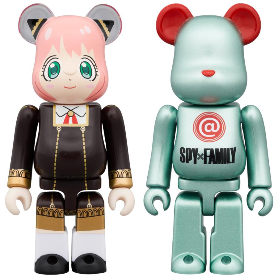 BE@RBRICK SPY×FAMILY 100％ 2PCS SET | MEDICOM TOY