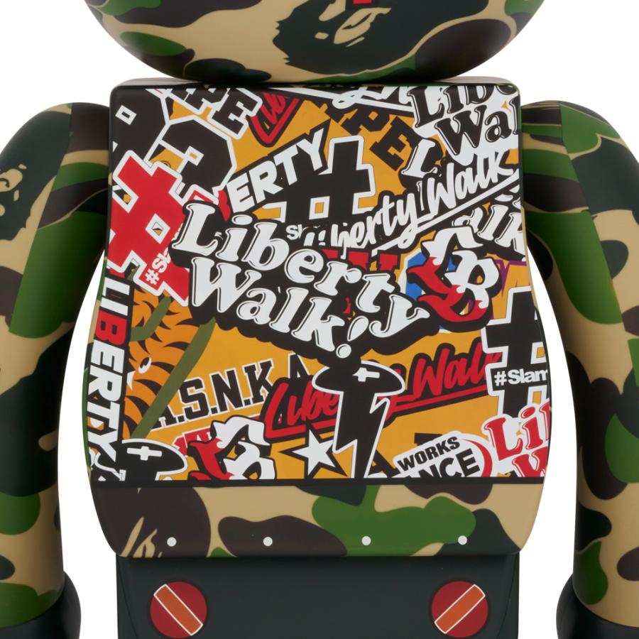 BE@RBRICK LBWK × BAPE(R) 1000％ | 100% Bearbrick Set – LBWK x BAPE