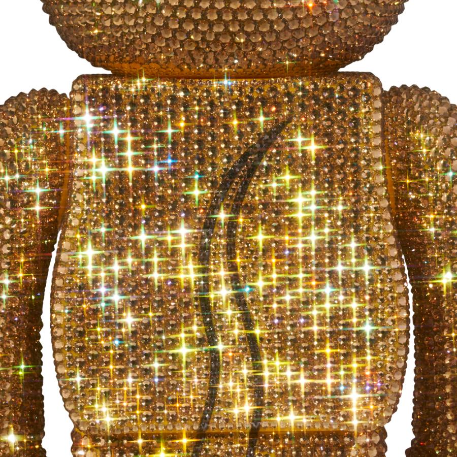 MEDICOM TOY BE@RBRICK CRYSTAL DECORATE JERRY (Classic Color
