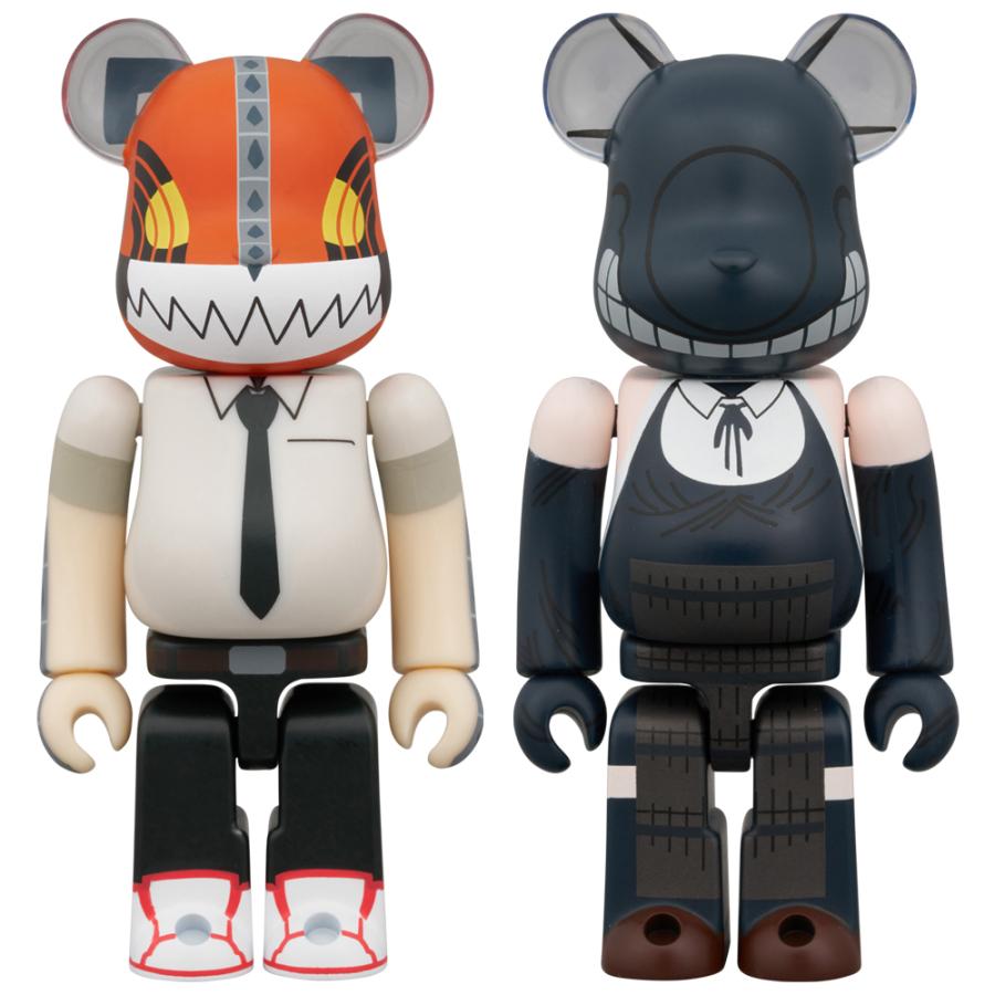 MEDICOM TOY - BE@RBRICK リーム & ぼん 100％ & 400％ 2個セット MEDICOM TOY BE@RBRICK チェンソーマン & ボム 2 PCS SET
