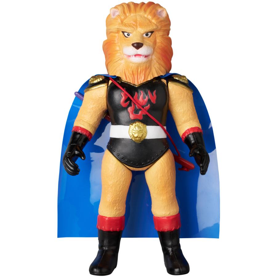 ライオン丸 変身あそびセット★レア★レトロ★廃盤★希少 MEDICOM TOY ピープロレトロソフビヒーローズ 風雲ライオン丸