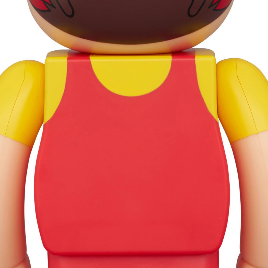 不二家 ペコちゃん（赤オーバーオール） 1000% ベアブリック MEDICOM TOY（メディコム・トイ） 【公式ストア】BE@RBRICK ペコちゃん
