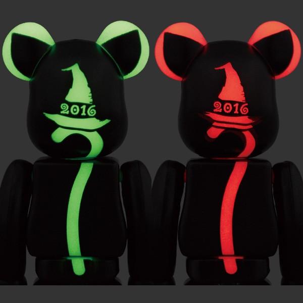 MEDICOM TOY（メディコム・トイ） 2016 HALLOWEEN BE@RBRICK 100％ 緑 