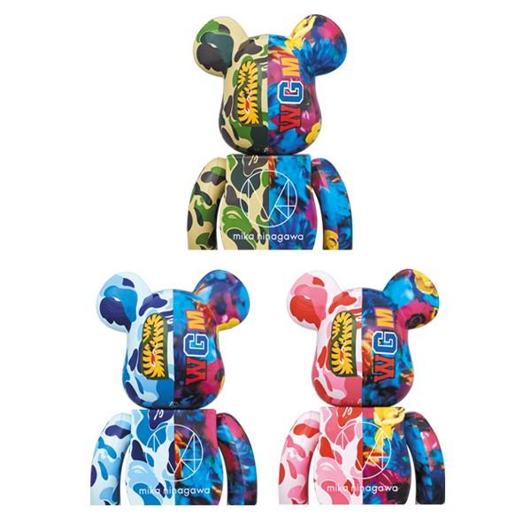 BE@RBRICK BAPE(R) × M / mika ninagawa SHARK 100％ & 400％｜project1-6｜02