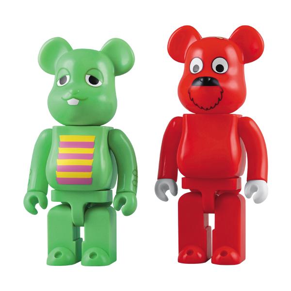 BE@RBRICK（ベアブリック）400% ガチャピン & ムック 2PACK | MEDICOM TOY