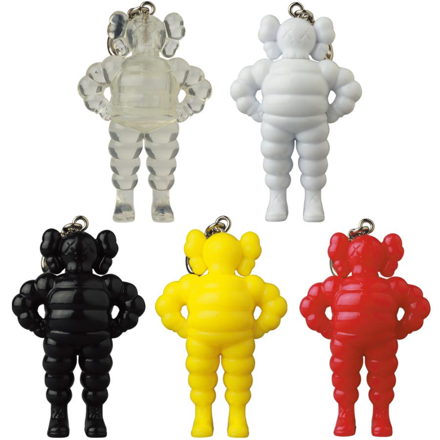 MEDICOM TOY - KAWS CHUM KEYHOLDERセット MEDICOM TOY KAWS CHUM KEYHOLDER CLEAR/WHITE/BLACK/YELLOW