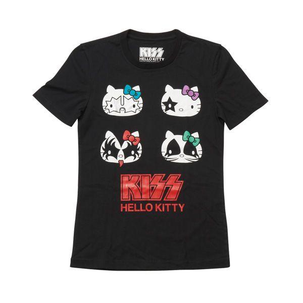 KISS × HELLO KITTY シリーズ Ｔシャツ 4フェイス｜project1-6｜03