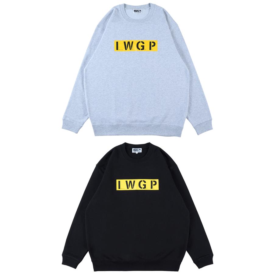 MLE × I.W.G.P. I.W.G.P. LOGO CREW NECK SWEATSHIRT《2026年11月発売予定 受注期間は8月16日まで》 | MEDICOM TOY