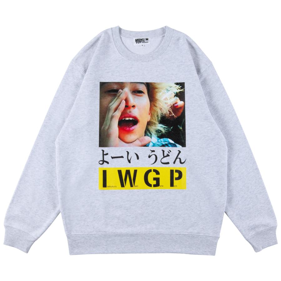 MEDICOM TOY × IWGP よーいうどん スウェット MEDICOM TOY MLE×I.W.G.P. PHOTO MESSAGE SWEATSHIRT 