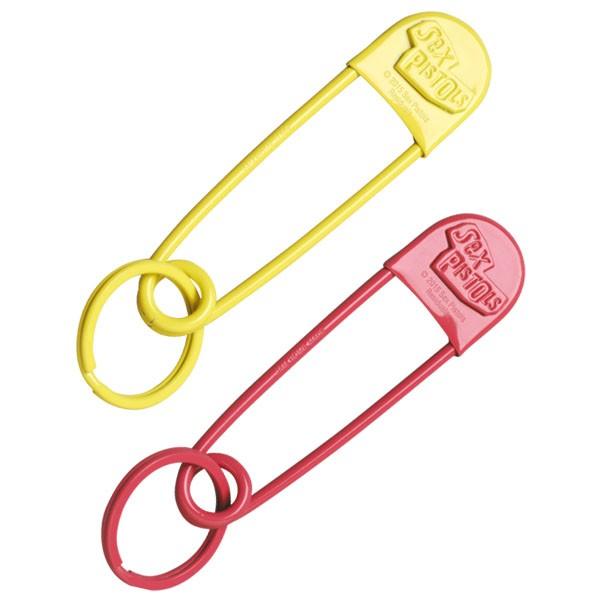 MLE SEX PISTOLS PIN KEY RING by JAM HOME MADE