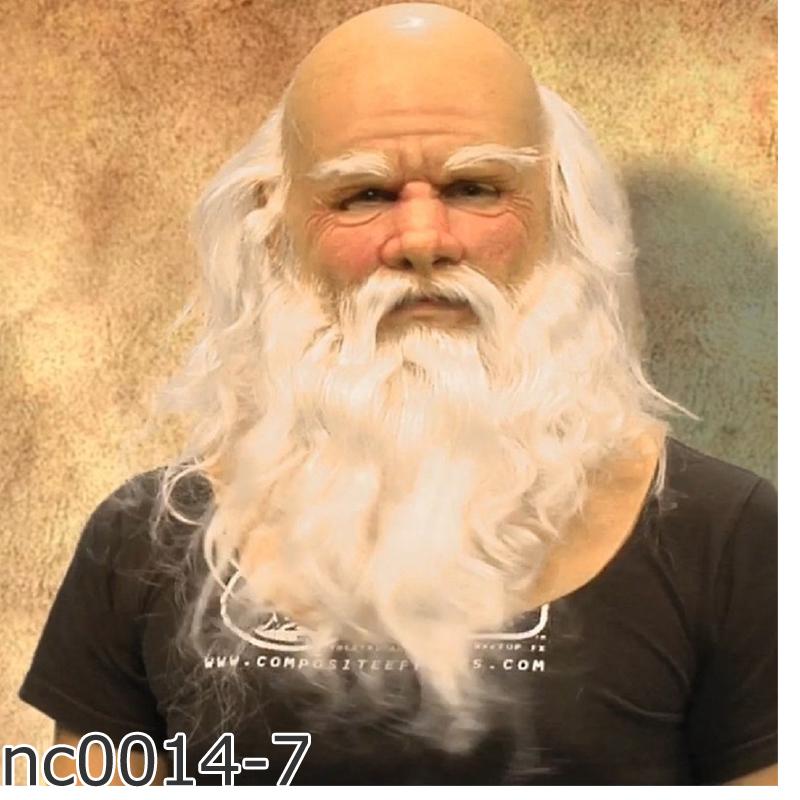 ハロウィンマスク リアル ハゲ 老人の顔 白髪 白いひげ ラテックス コスプレ マスカレード用 お年越し 3d かつら付きマスク Nc0014 Project 通販 Yahoo ショッピング