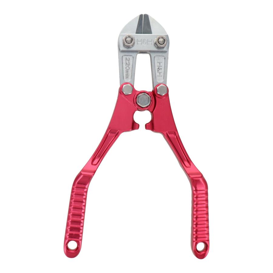 三共コーポレーション H&H アルミ鍛造ボルトクリッパー（ベント刃）220mm レッド HAC-220R |  | 02