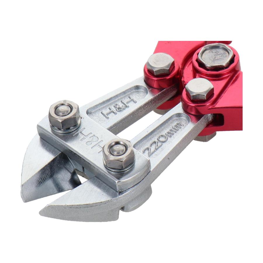 三共コーポレーション H&H アルミ鍛造ボルトクリッパー（ベント刃）220mm レッド HAC-220R |  | 04