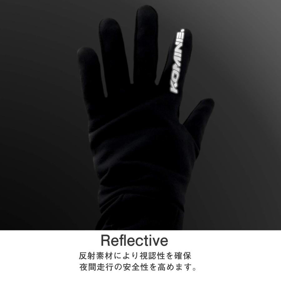 コミネ(KOMINE) バイク用 グローブ ヒートインナーグローブ12V ブラック M EK-204 1182 秋冬春向け 電熱 |  | 08
