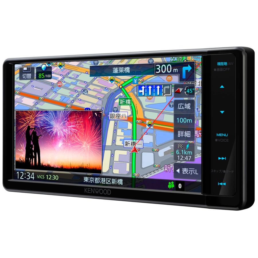 ケンウッド カーナビ 彩速 7インチワイド MDR-L612W 安心の日本製 HDMI入力 ハイレゾ音源対応 音声入力搭載 KENWOOD | 