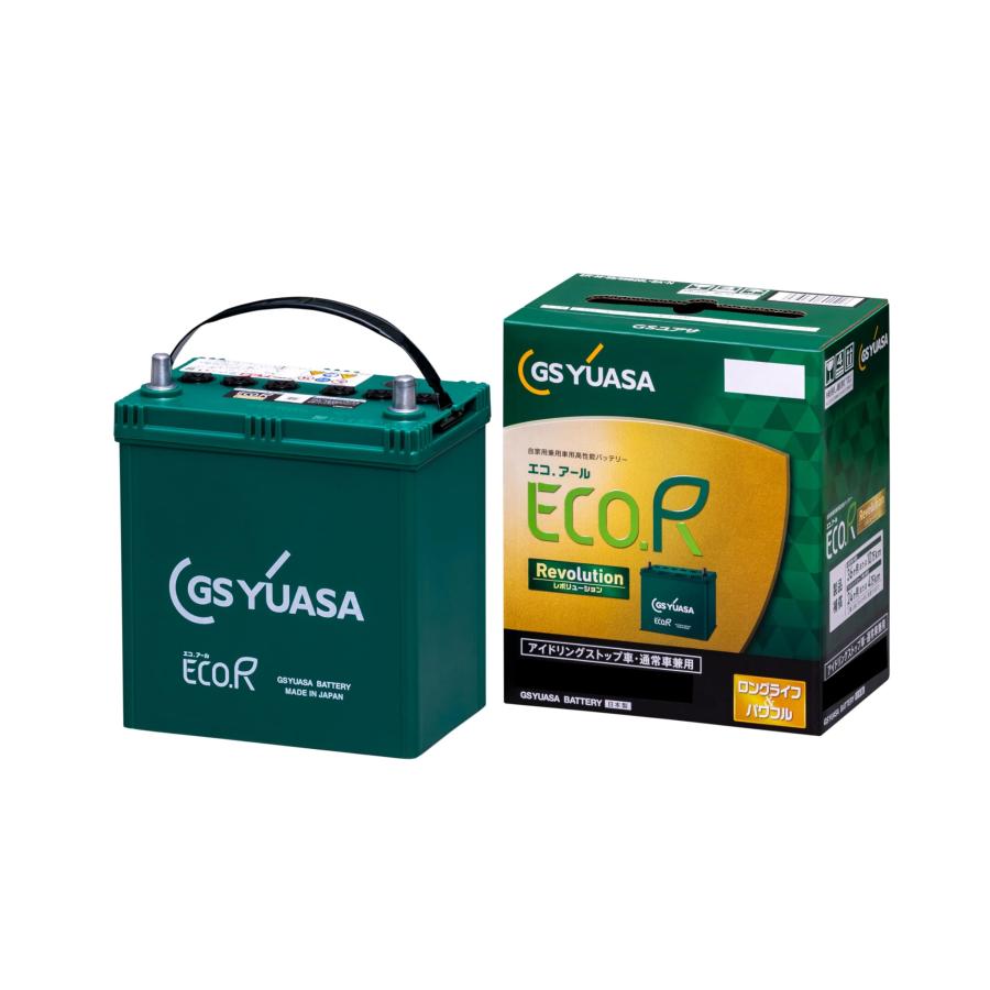 GSユアサ バッテリー ER-Q-85/95D23L-EA GSユアサ ER Q-95 / 95D23L ECO.R Revolution 国産車バッテリー
