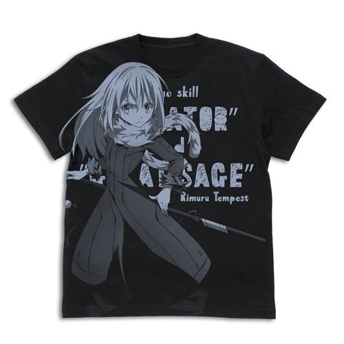 送料無料対象商品 コスパ 転スラ リムル テンペスト オールプリントtシャツ Black ネコポス ゆうパケット対応 Project Core 通販 Yahoo ショッピング