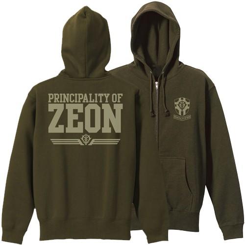 コスパ 機動戦士ガンダム ジオン公国 ジップパーカー Moss Project Core 通販 Yahoo ショッピング