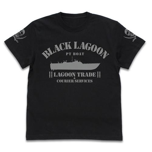 送料無料対象商品】コスパ ブラック・ラグーン ラグーン号 Tシャツ