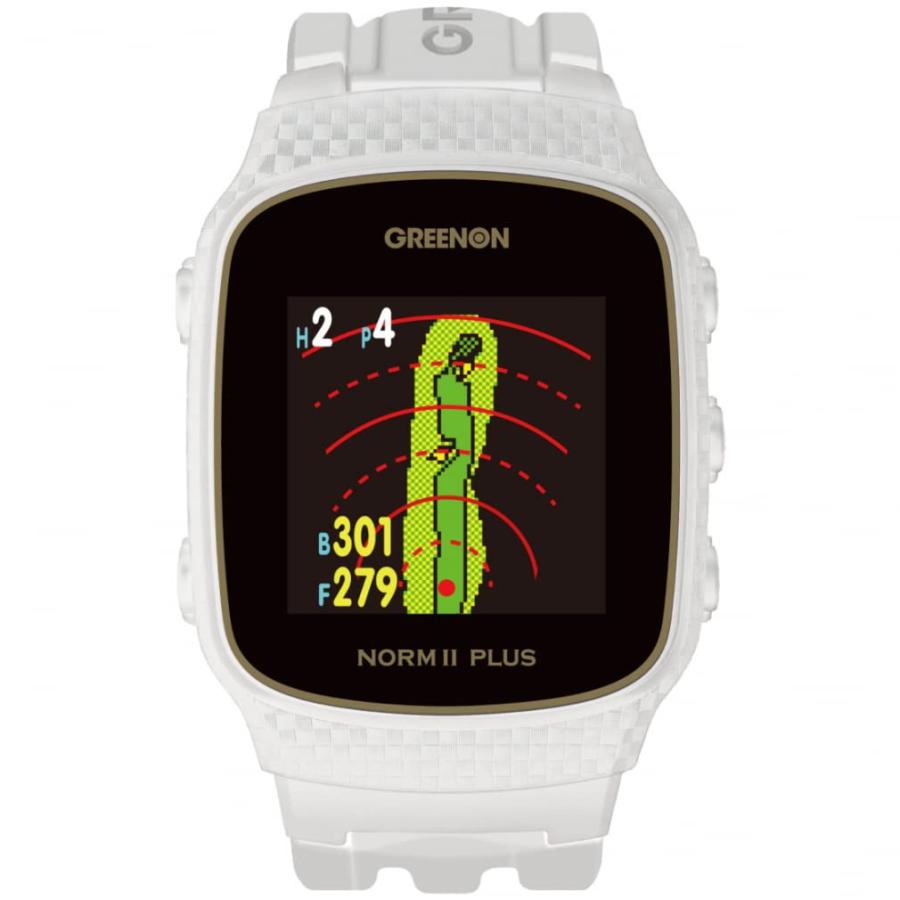 GreenOn（グリーンオン）ザ・ゴルフウォッチ ノルムII プラス ※みちびきL１S対応 カラー液晶 THE GOLF WATCH NORM II Pl | 
