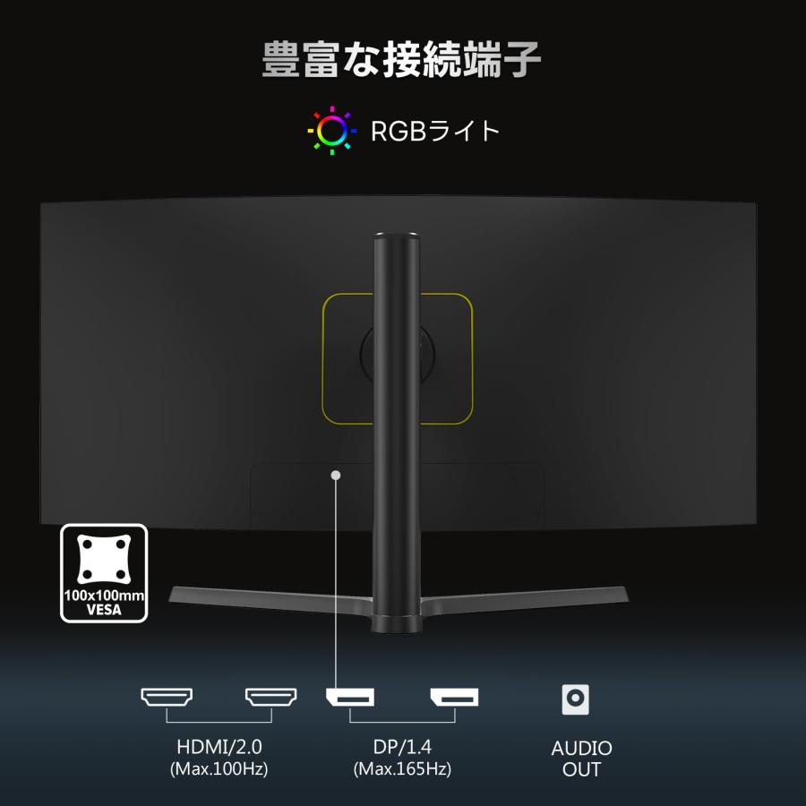 Z Z-Edge 湾曲ゲーミングモニター 165Hz ウルトラワイドモニター Z Z-Edge 湾曲ゲーミングモニター 165Hz ウルトラワイドモニター