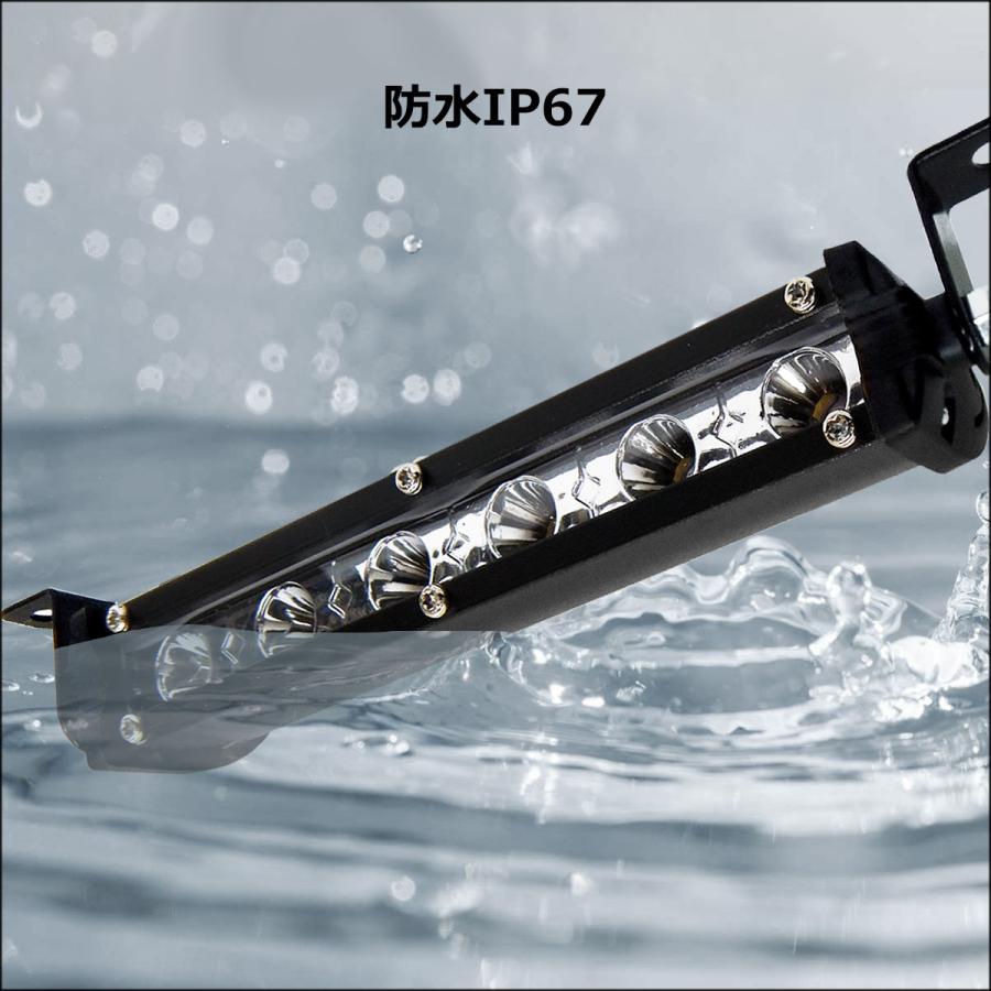 LED ワークライト 2個セット【Qホワイト】12V 24V 18W LEDライトバー フォグランプ |  | 05
