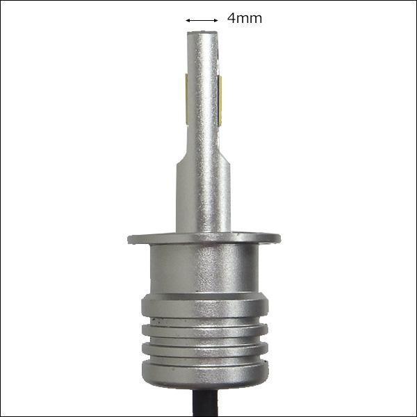 LEDフォグランプ H3 12V 24V ショート設計 両面発光 黄 2個セット (291) メール便送料無料 |  | 04