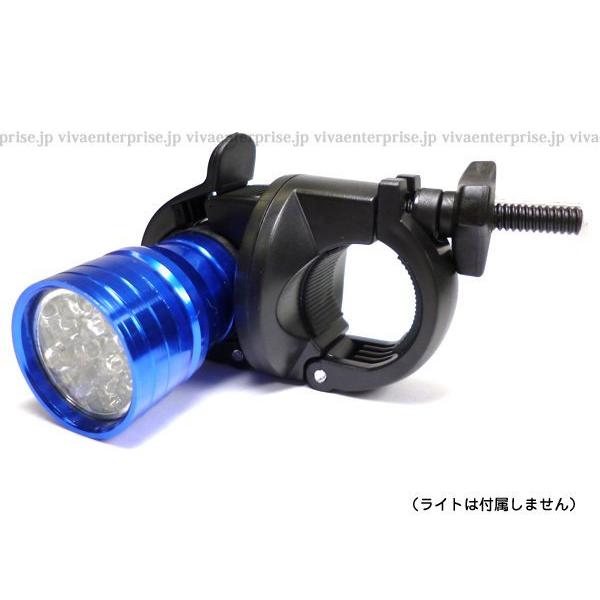 自転車 ライトホルダー 360度回転 ワンタッチ型 サイクリング マウンテンバイク 送料無料 |  | 01