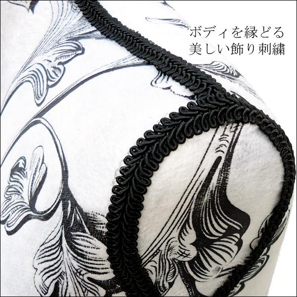 柄トルソー レディース 9号 猫脚黒 女性 アンティーク調 植物柄 [G-11] |  | 01