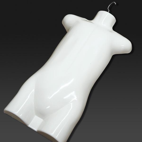 キッズ用 ハーフトルソー 1枚 子供 マネキンハンガー 白 |  | 01