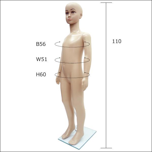 男女兼用 子供マネキン 110cm 軽量 キッズマネキン |  | 01