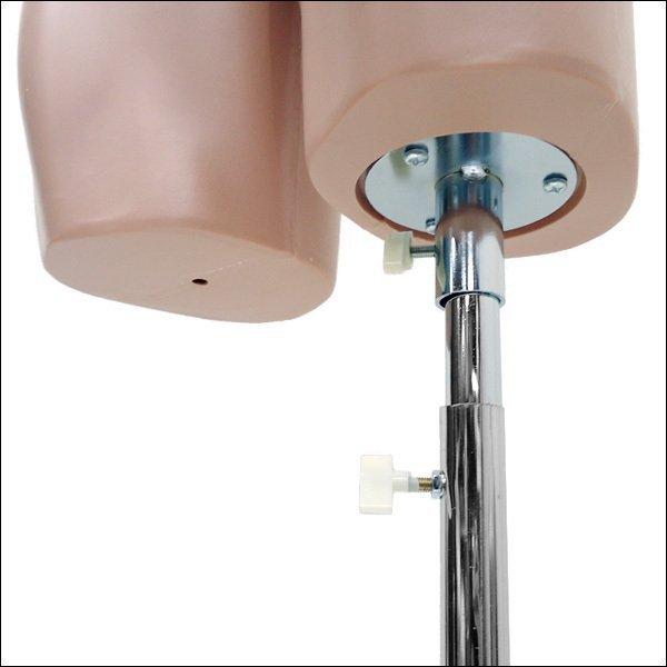 男性 リアルボディーマネキン 鉄脚J ハーフマネキン メンズトルソー ユニフォーム スポーツウェア ディスプレイ (908) |  | 02