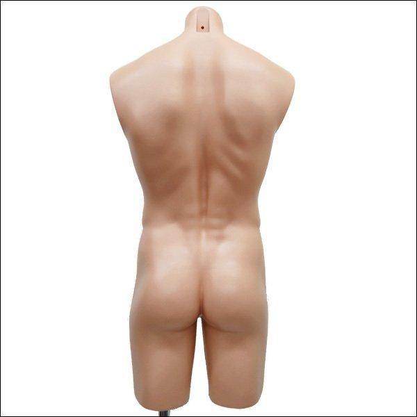 男性 リアルボディーマネキン 鉄脚J ハーフマネキン メンズトルソー ユニフォーム スポーツウェア ディスプレイ (908) |  | 07