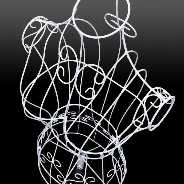 ワイヤートルソー レディース 白 女性 9号サイズ マネキン |  | 04