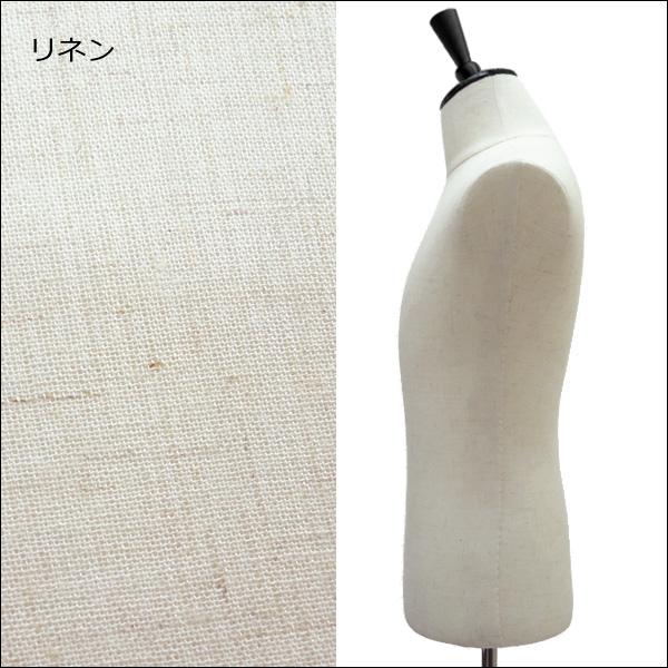 メンズトルソー リネン 麻 木製ブラック猫脚 男性マネキン パンツ対応 (P-BAB) |  | 02