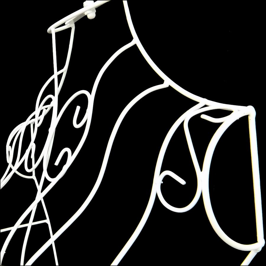 ワイヤートルソー ハンガータイプ 白 壁掛け アイアン ハーフトルソー |  | 05