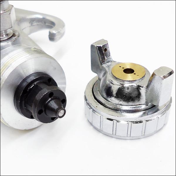 エアースプレーガン 重力式 口径2.5mm 塗装ガン 400cc [W77G] |  | 07